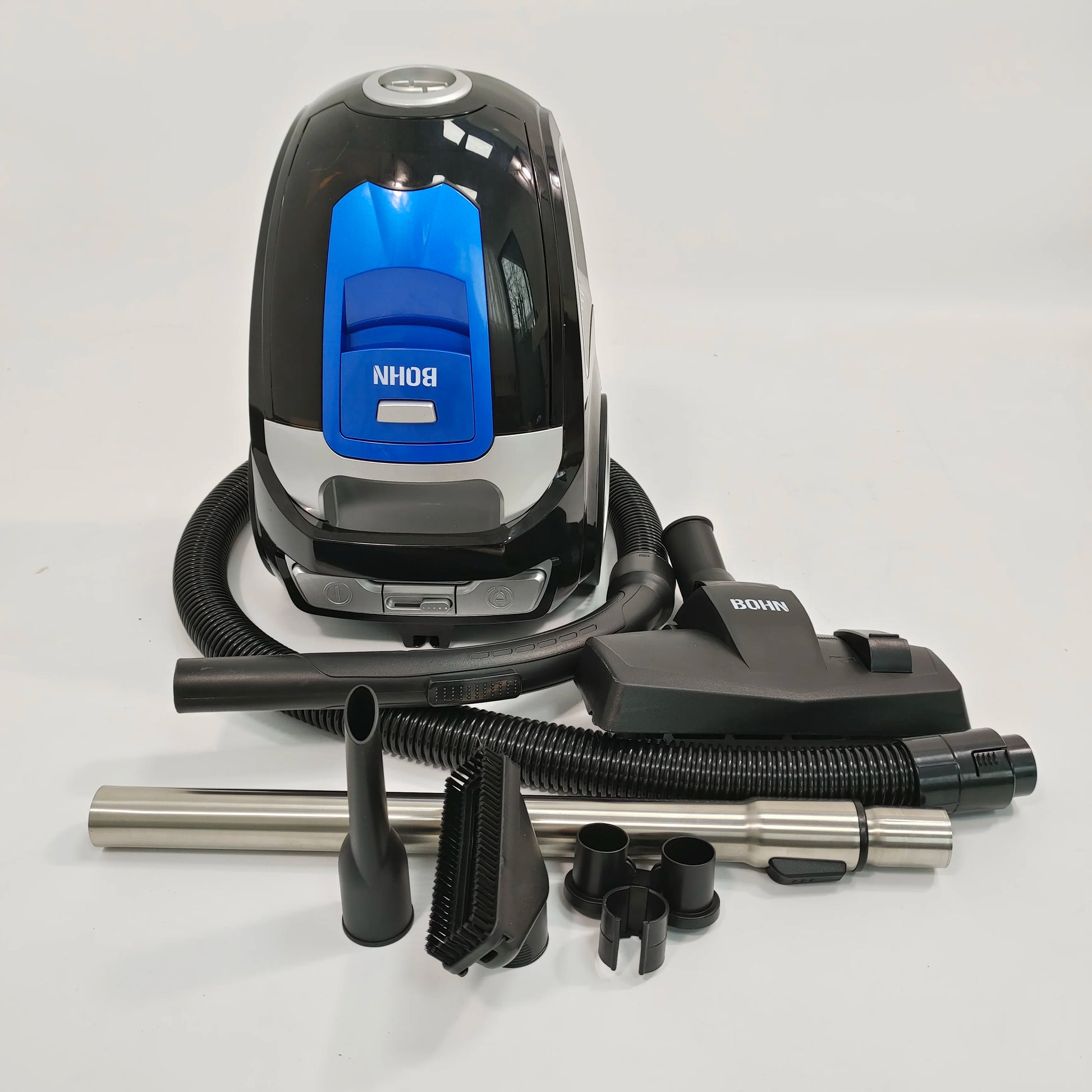JMT-944074 High Efficiency Canister Vacuum Cleaner with Dust Bag and Horizontal Design