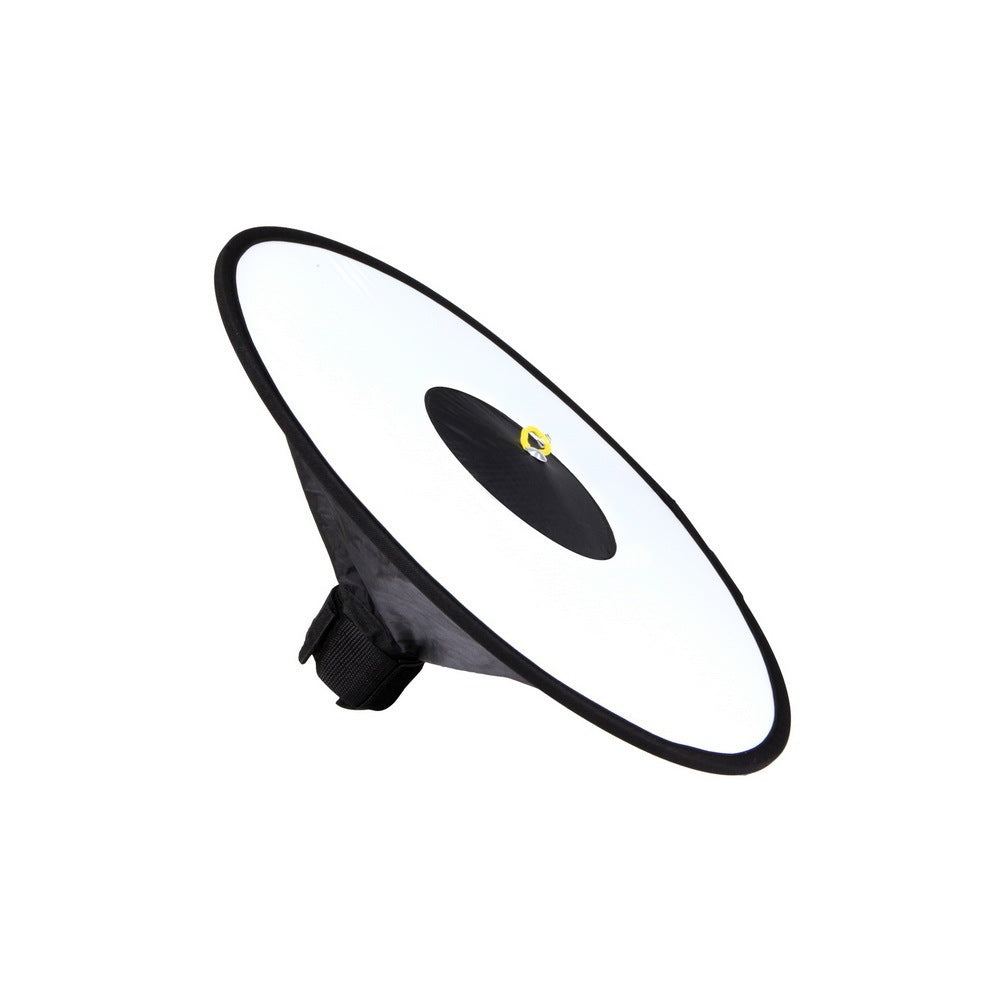 JMT-944138 Conical Annular Soft Light Lampshade for Top Flash Lighting, 44cm with 15.5cm Inner Ring