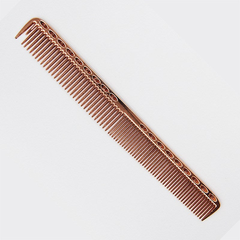 JMT-944138 Space Aluminum Haircut Comb in Rose Gold, Silver, Gold, and Bronze – Perfect for Salon and Home Use