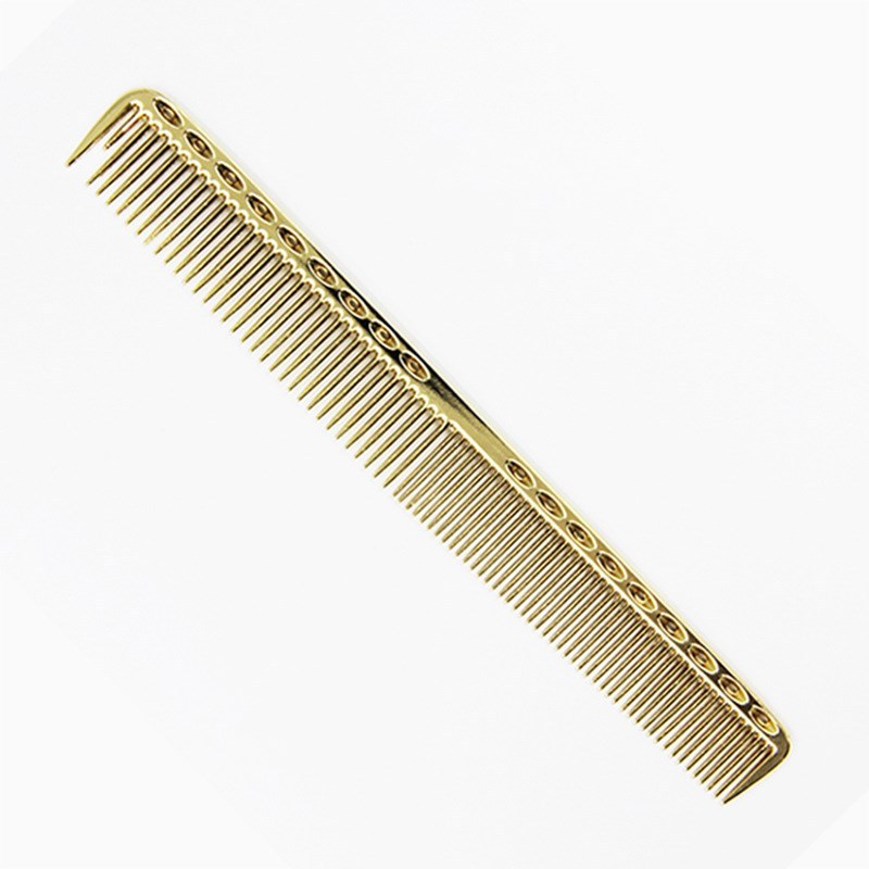 JMT-944138 Space Aluminum Haircut Comb in Rose Gold, Silver, Gold, and Bronze – Perfect for Salon and Home Use