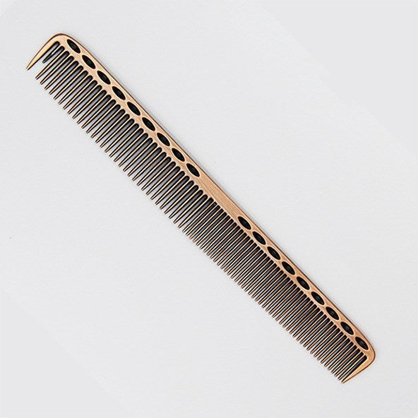 JMT-944138 Space Aluminum Haircut Comb in Rose Gold, Silver, Gold, and Bronze – Perfect for Salon and Home Use