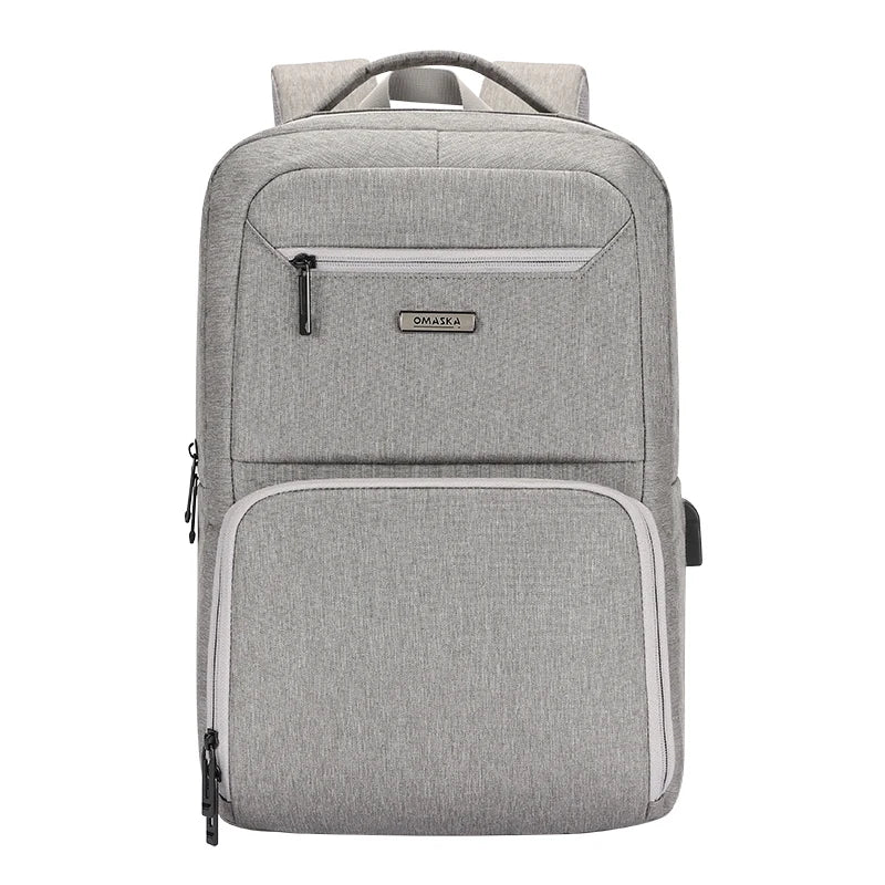 JMT-944778 Stylish and Functional USB Charging Computer Backpack for Men