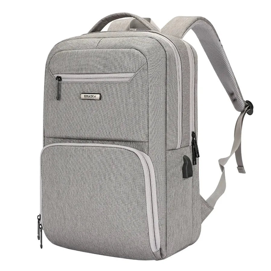JMT-944778 Stylish and Functional USB Charging Computer Backpack for Men