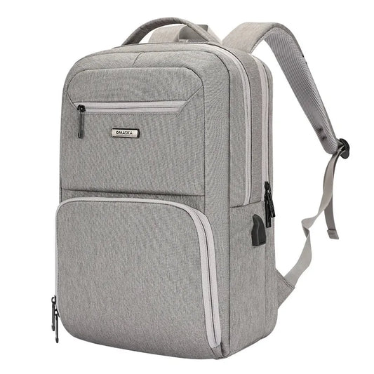 JMT-944778 Stylish and Functional USB Charging Computer Backpack for Men