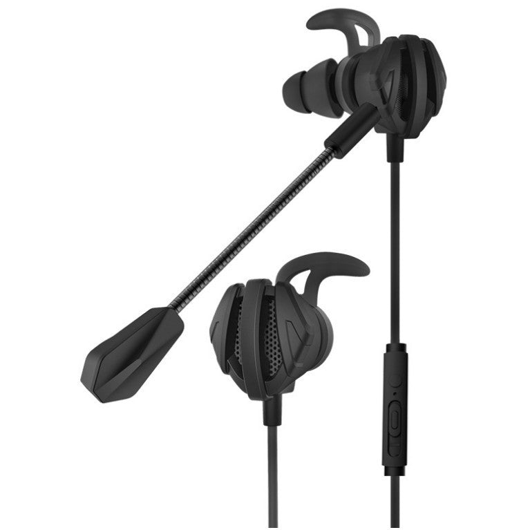 JMT-944906 In-Ear Gaming Earphones with Unilateral Microphone and Volume Control