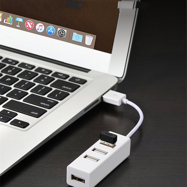 JMT-945098 4-Port Notebook Computer Docking Station with USB Hub and OTG Expansion