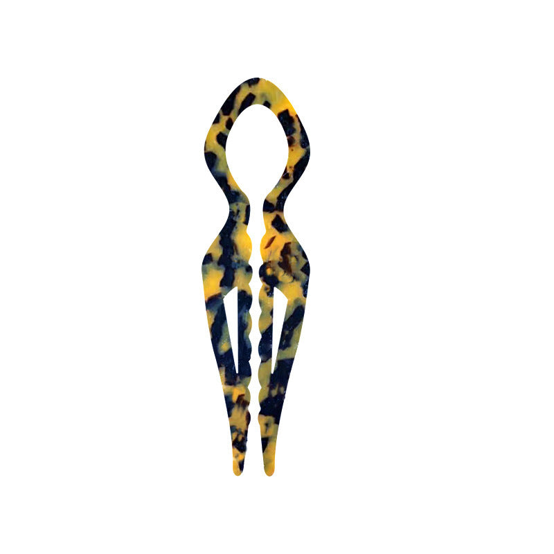 JMT-945290 Elegant Non-slip U-shaped Hairpin in Various Colors and Prints
