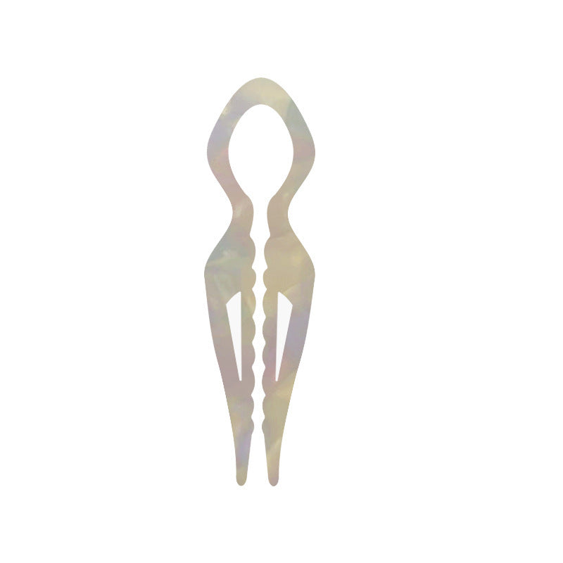 JMT-945290 Elegant Non-slip U-shaped Hairpin in Various Colors and Prints