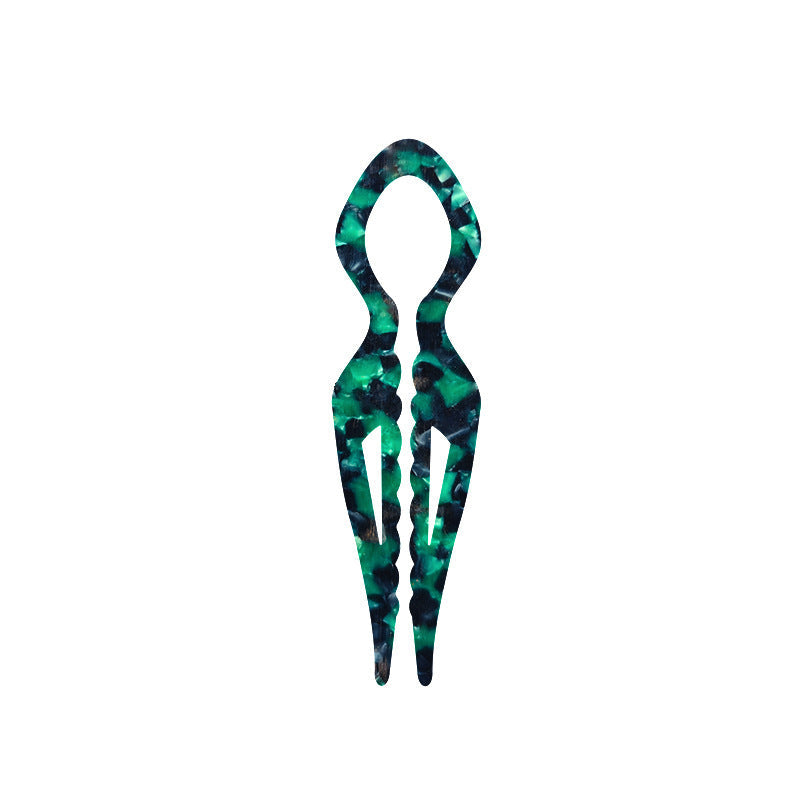 JMT-945290 Elegant Non-slip U-shaped Hairpin in Various Colors and Prints