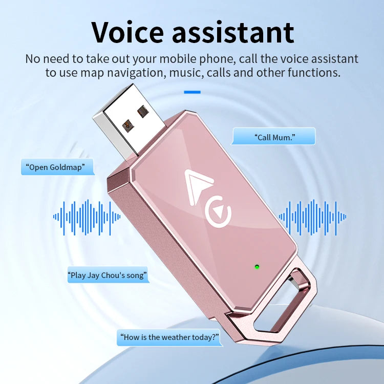 JMT-945418 Wireless CarPlay Adapter for Seamless Apple and Android Connectivity