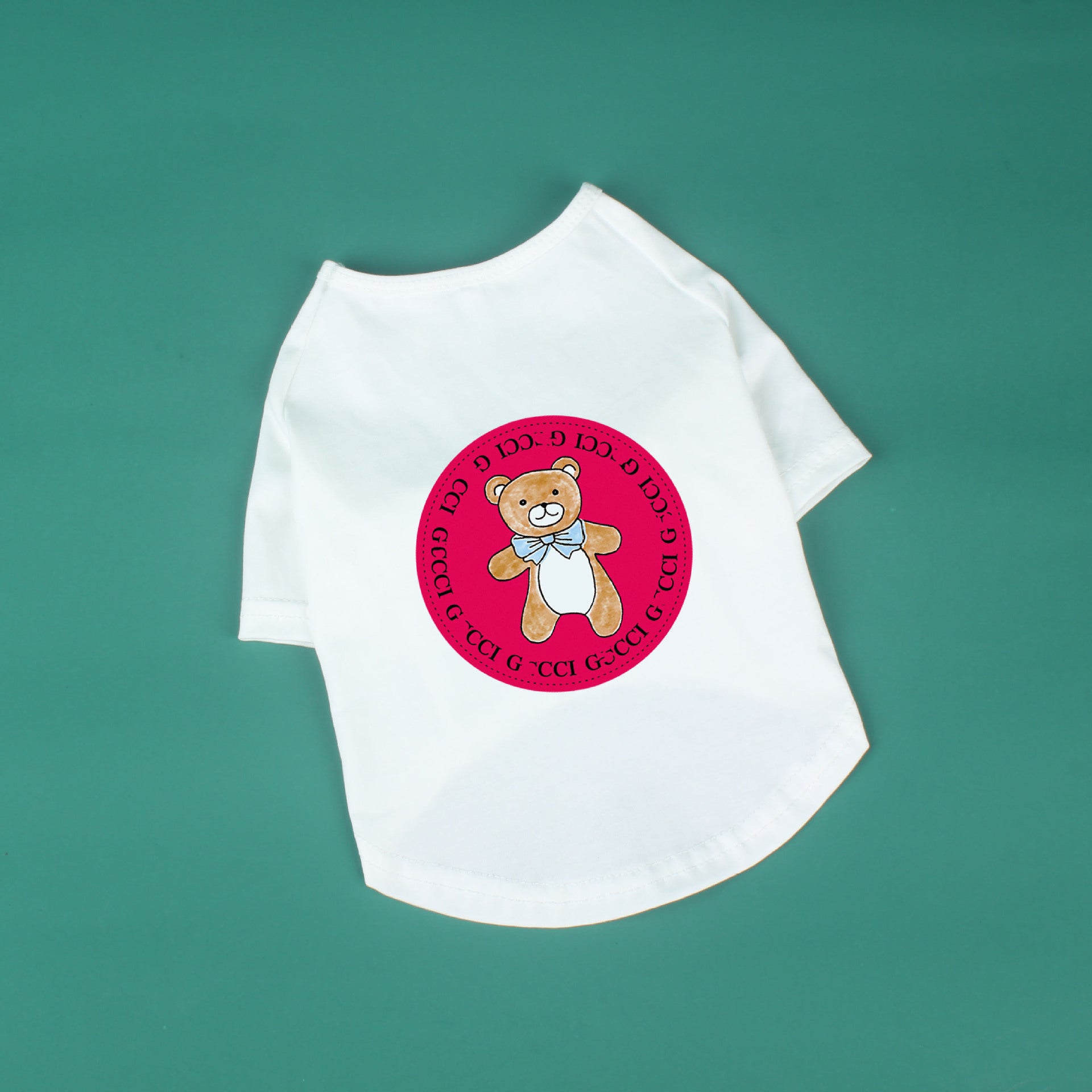 JMT-945546 Cotton Short Sleeve T-Shirt for Pets - Casual and Comfortable Wear