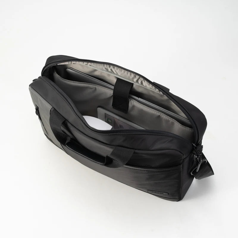 JMT-945738 Shockproof Waterproof Laptop Messenger Bag - Durable Business Shoulder Bag for Men