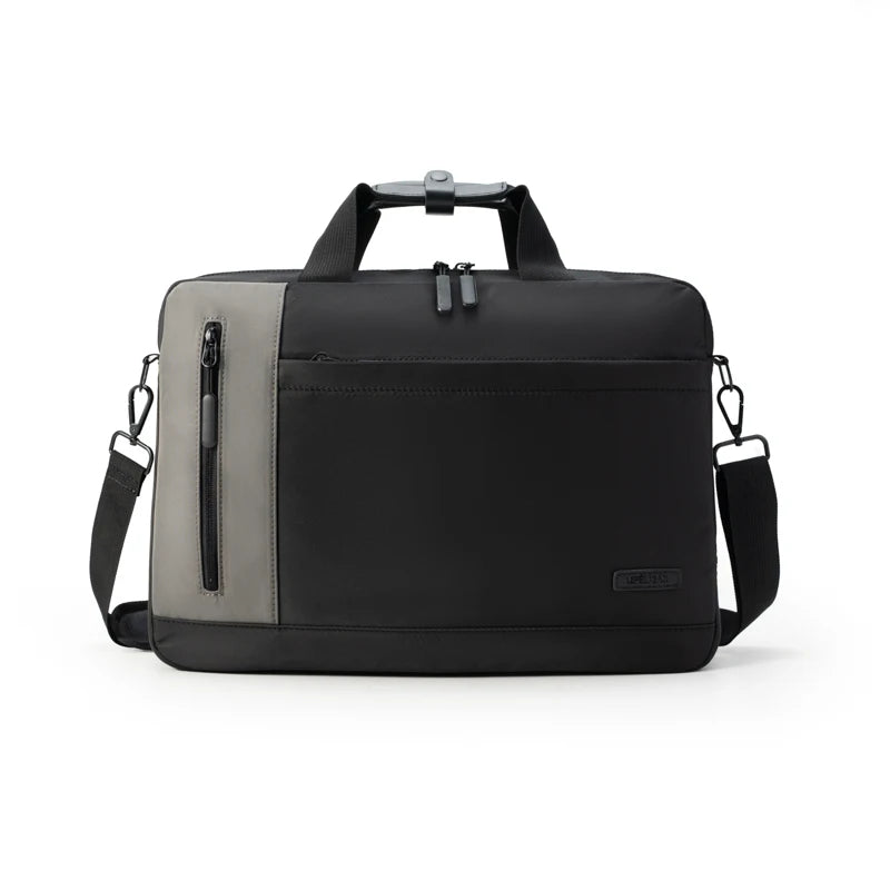 JMT-945738 Shockproof Waterproof Laptop Messenger Bag - Durable Business Shoulder Bag for Men