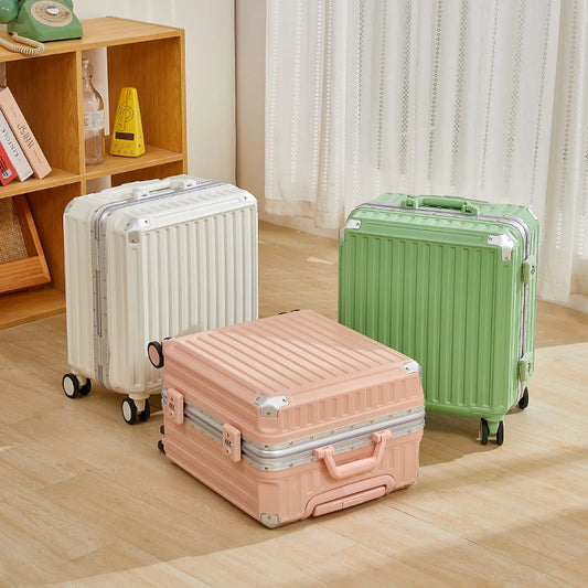 JMT-945802 Aluminium Frame 18 Inch Cabin Luggage Suitcase for Travel