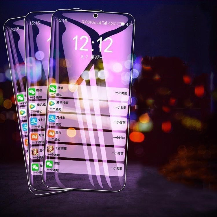 JMT-945930 Full Screen Violet Light Tempered Glass Film for Vivo Models
