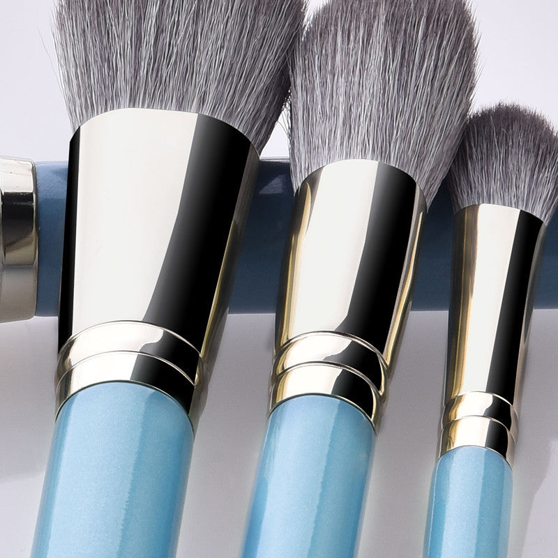 JMT-946186 13-Piece Professional Makeup Brush Set with High-Grade Wooden Handles and Synthetic Hair