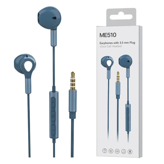 JMT-946570 Noise Cancelling Wired Earphones with 3.5mm Jack for iPhone - Magnetic Stereo Headset