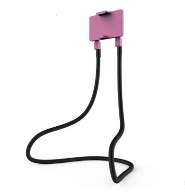 JMT-946762 Versatile Black Neck Bracket: Multi-Function Mobile Phone Support with Selfie Stick Feature