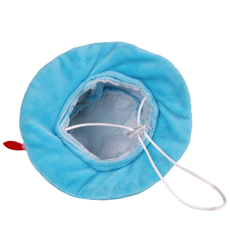 JMT-946826 Dog Birthday Cake Hat - Adjustable Cloth Hat in Blue and Pink Colors