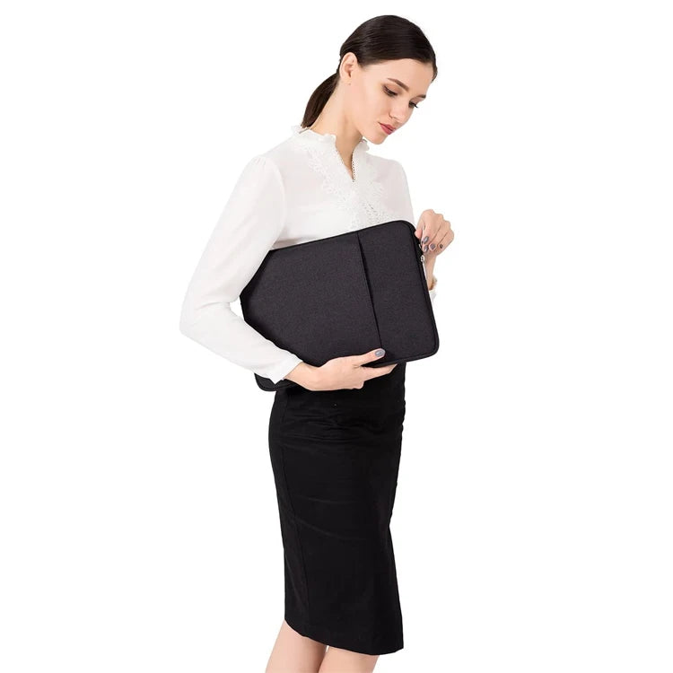 JMT-946890 Neoprene Laptop Sleeve for 13 14 15 17 Inch Computers and Notebooks