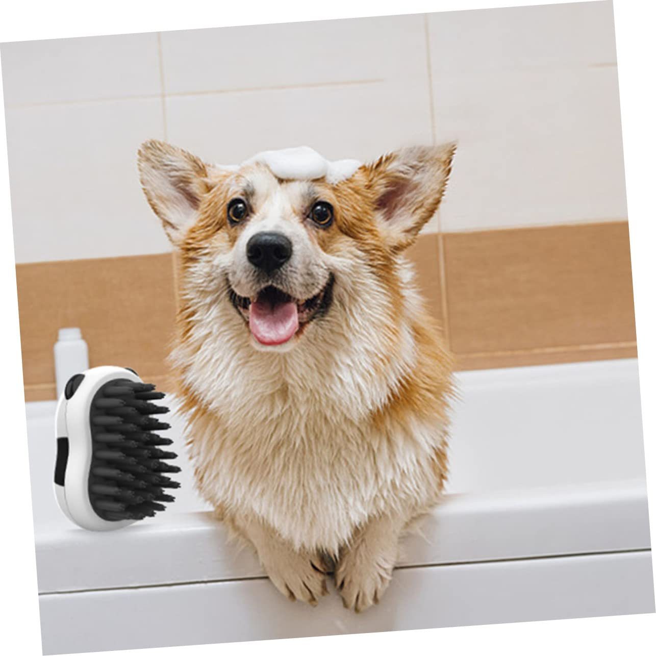 JMT-946890 Pet Grooming Bath Brush Set - Dog & Cat Cleaning Glove and Hair Removal Tool for Easy Pet Care
