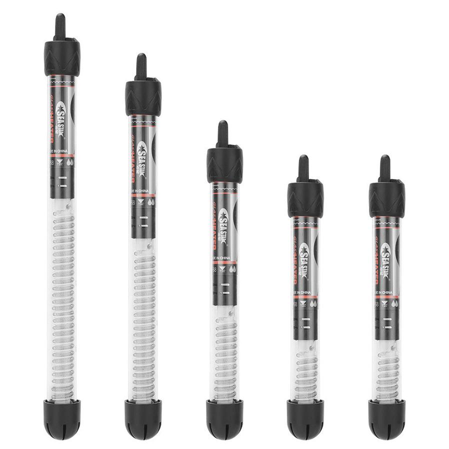 JMT-947082 Automatic Aquarium Heater with Thermostat, Glass Design, 25W to 300W Options for Fish Tanks and Tortoise Care