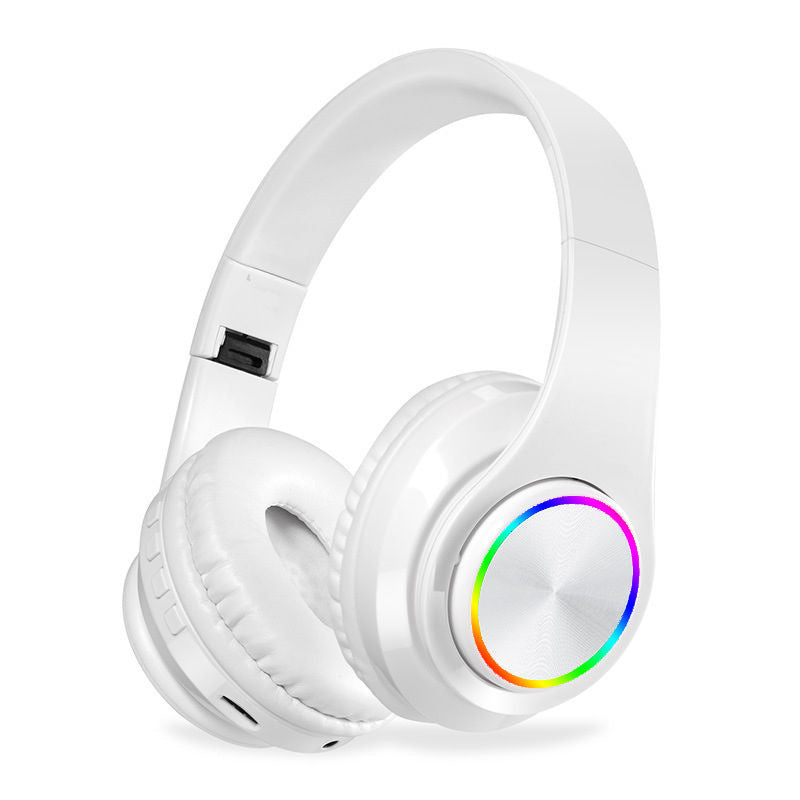 JMT-947402 Foldable Bluetooth Earphones with 40mm Subwoofer, Soft Protein Leather Cushions, and Hands-Free Calling