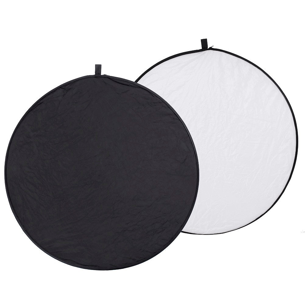 JMT-947594 80cm 5-in-1 Collapsible Light Reflector Panel for Photography, Silver, Gold, White, Black, Translucent Surfaces