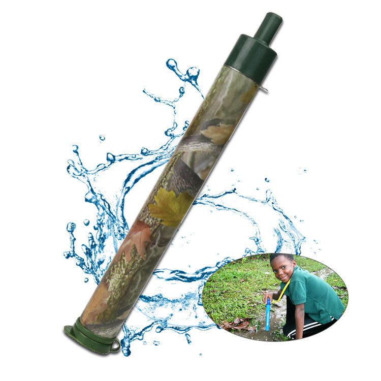 JMT-947914 Outdoor Water Purification Straw for Camping and Hiking
