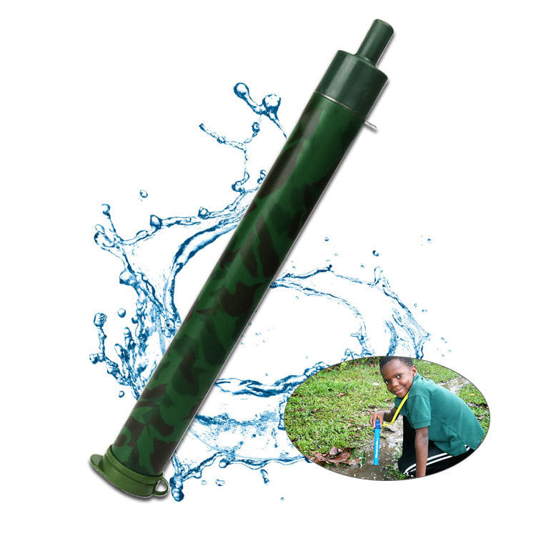 JMT-947914 Outdoor Water Purification Straw for Camping and Hiking