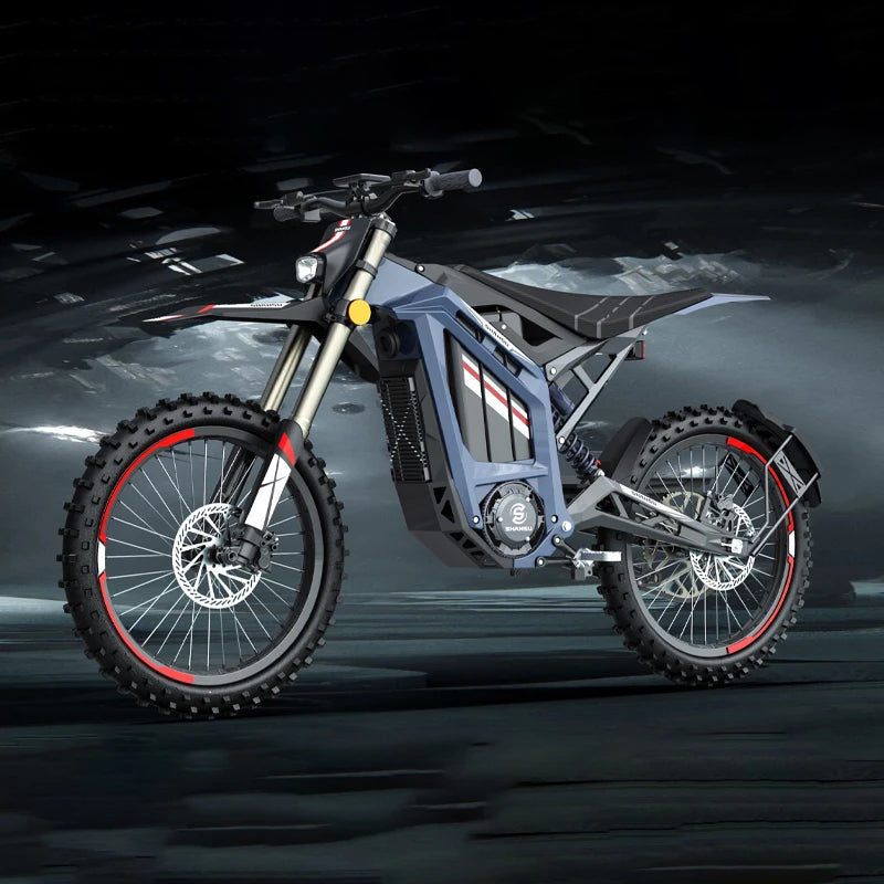 JMT-947978 60V 30AH 5000W Electric Dirt Bike - High-Performance Electric Dirt Bike for Off-Road Adventures , Top Speed 27.9 mph