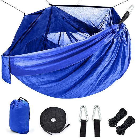 JMT-948106 Outdoor Hammock with Mosquito Net for Camping and Relaxation