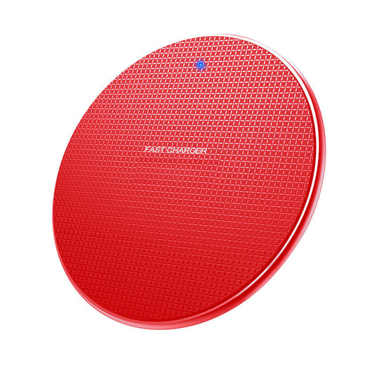 JMT-948234 10W Fast Wireless Charger for Mobile Phones, Compatible with Most Qi-Enabled Devices, Sleek Design in Multiple Colors