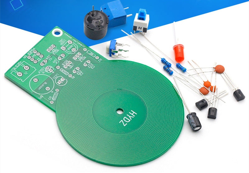 JMT-948234 DIY Electronic Metal Detector Kit for Easy Metal Detection Practice