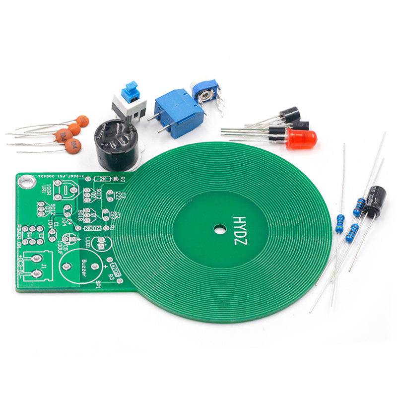 JMT-948234 DIY Electronic Metal Detector Kit for Easy Metal Detection Practice