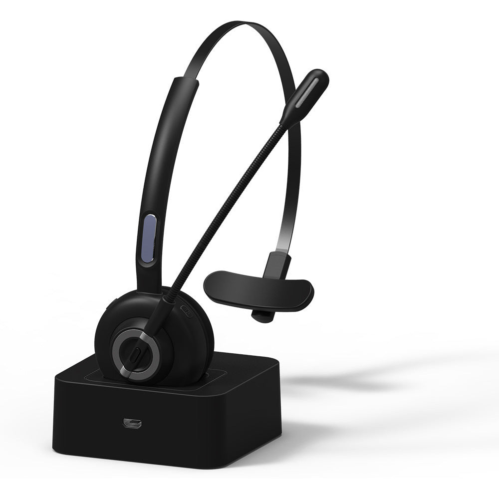 JMT-948234 Smart Noise-Cancelling Bluetooth Headset with Stereo Sound and Head-Mounted Design