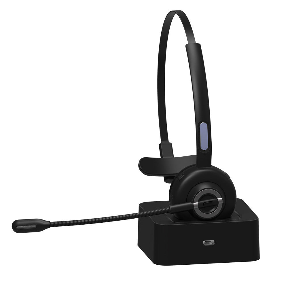 JMT-948234 Smart Noise-Cancelling Bluetooth Headset with Stereo Sound and Head-Mounted Design