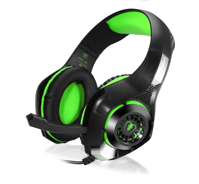 JMT-948298 Luminous Wired Gaming Headset with Microphone for Immersive Audio Experience