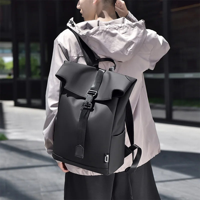 JMT-949386 Fashionable 17-Inch Outdoor Leisure Backpack for Students and Travel