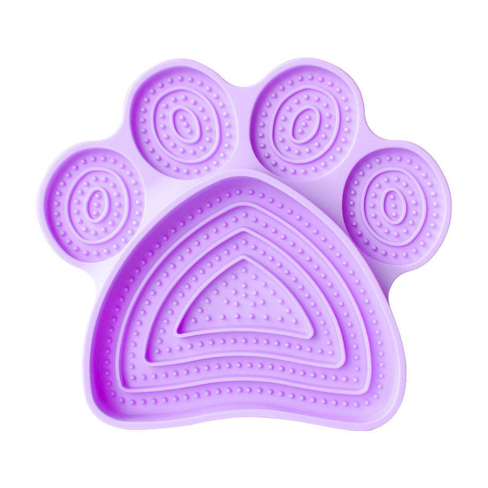JMT-949386 Silicone Licking Pad with Suction Cup for Dogs - Slow Feed Food Bowl