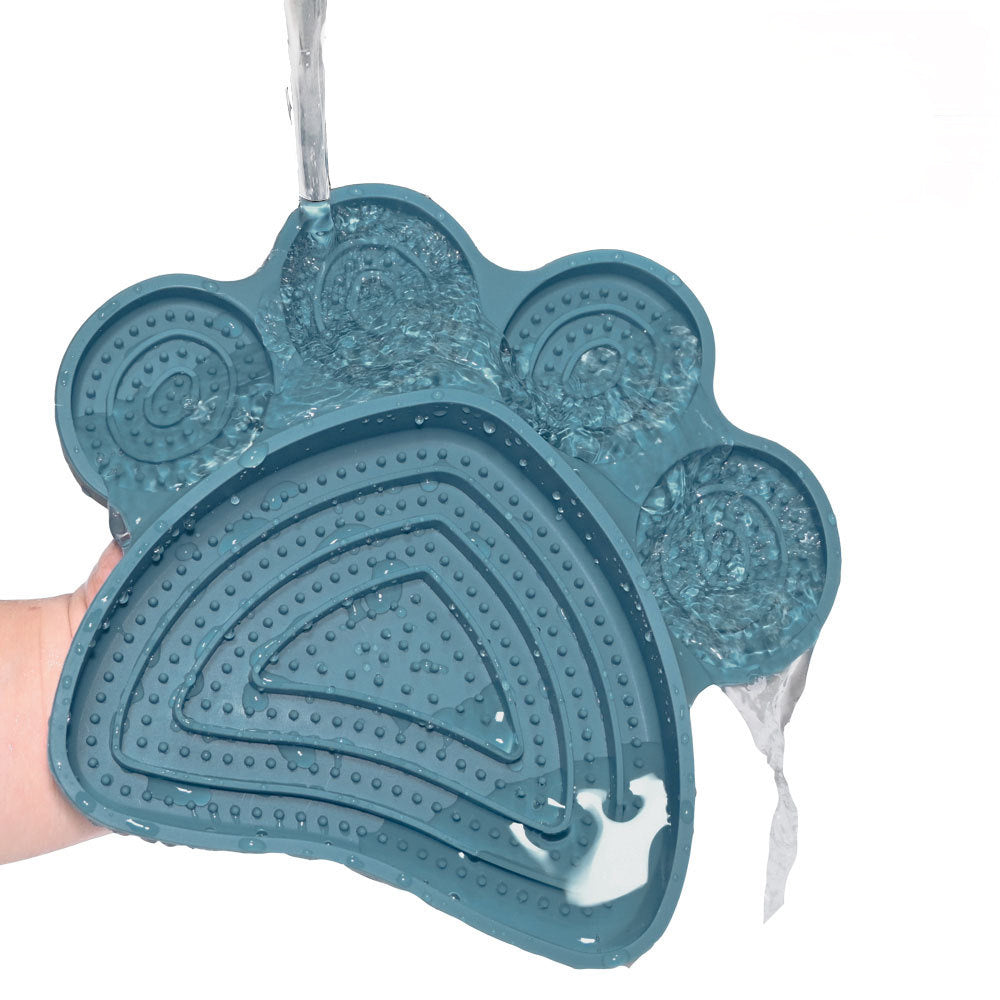 JMT-949386 Silicone Licking Pad with Suction Cup for Dogs - Slow Feed Food Bowl