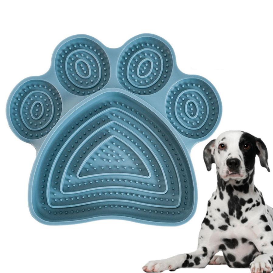 JMT-949386 Silicone Licking Pad with Suction Cup for Dogs - Slow Feed Food Bowl