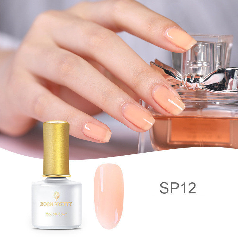 JMT-949514 Fat Jelly Nail Polish Glue - 6ml, 12 Color Options for Stunning Nail Art