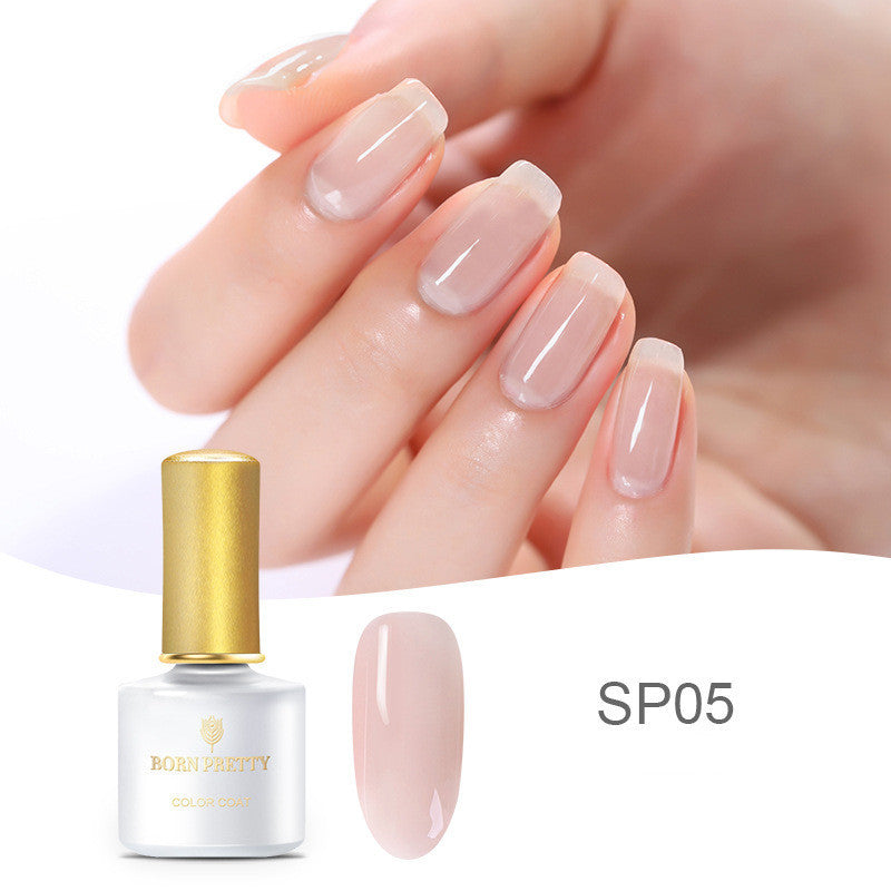 JMT-949514 Fat Jelly Nail Polish Glue - 6ml, 12 Color Options for Stunning Nail Art