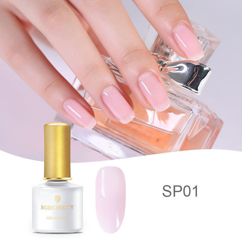 JMT-949514 Fat Jelly Nail Polish Glue - 6ml, 12 Color Options for Stunning Nail Art