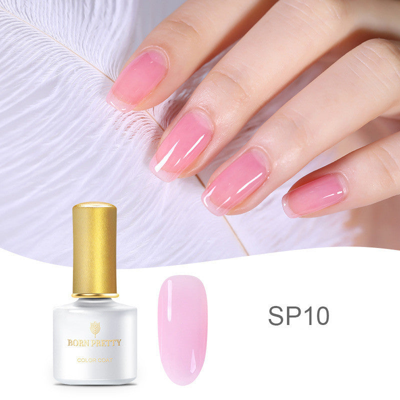 JMT-949514 Fat Jelly Nail Polish Glue - 6ml, 12 Color Options for Stunning Nail Art