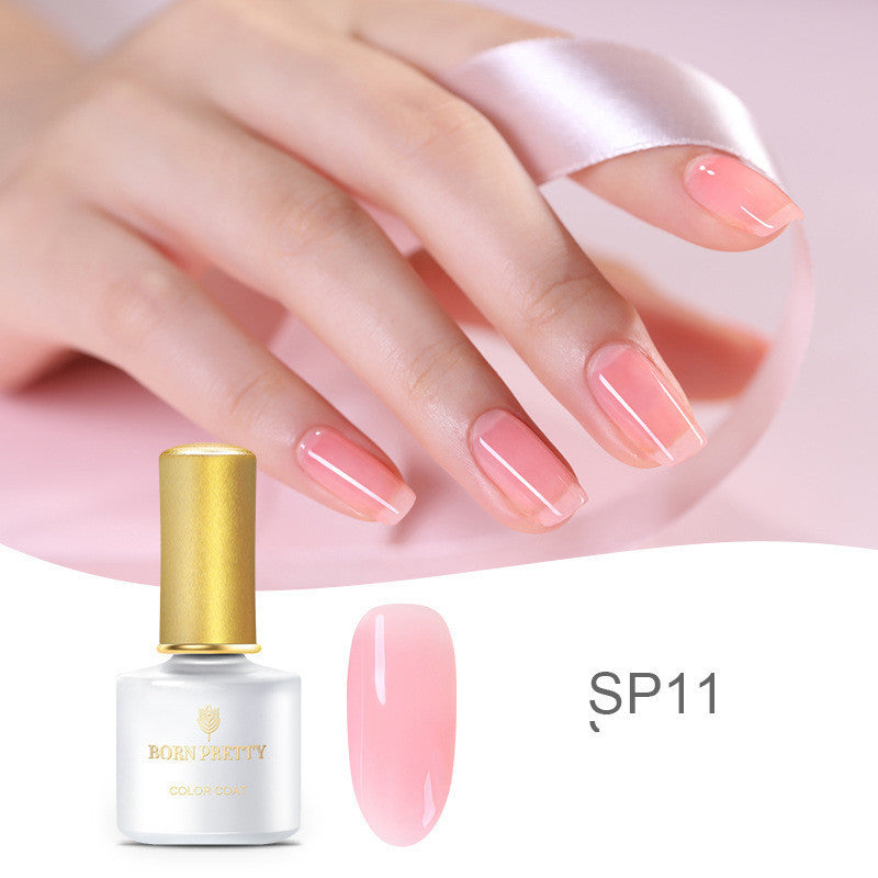 JMT-949514 Fat Jelly Nail Polish Glue - 6ml, 12 Color Options for Stunning Nail Art