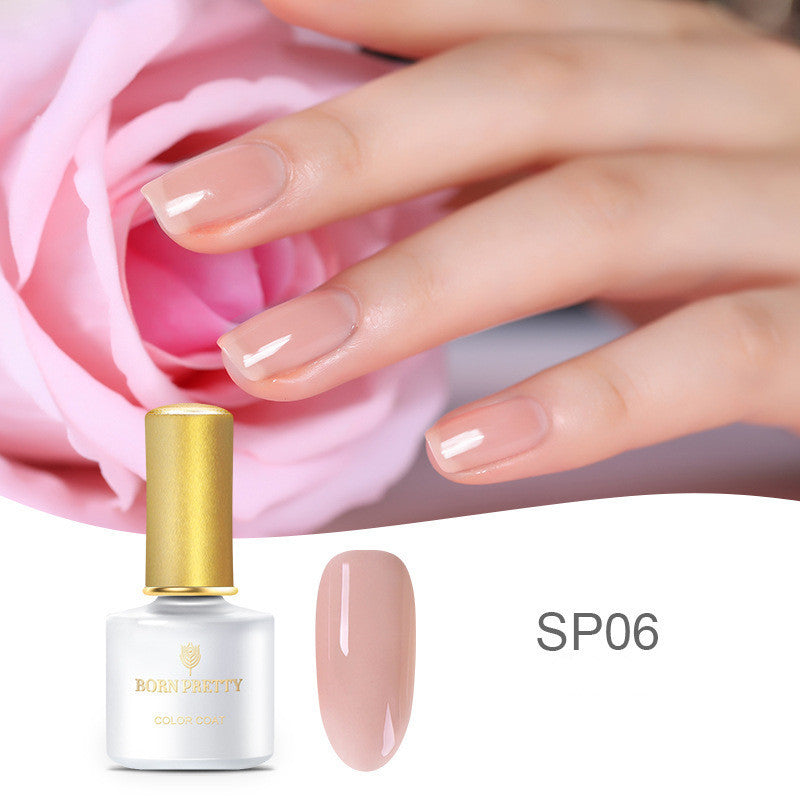 JMT-949514 Fat Jelly Nail Polish Glue - 6ml, 12 Color Options for Stunning Nail Art