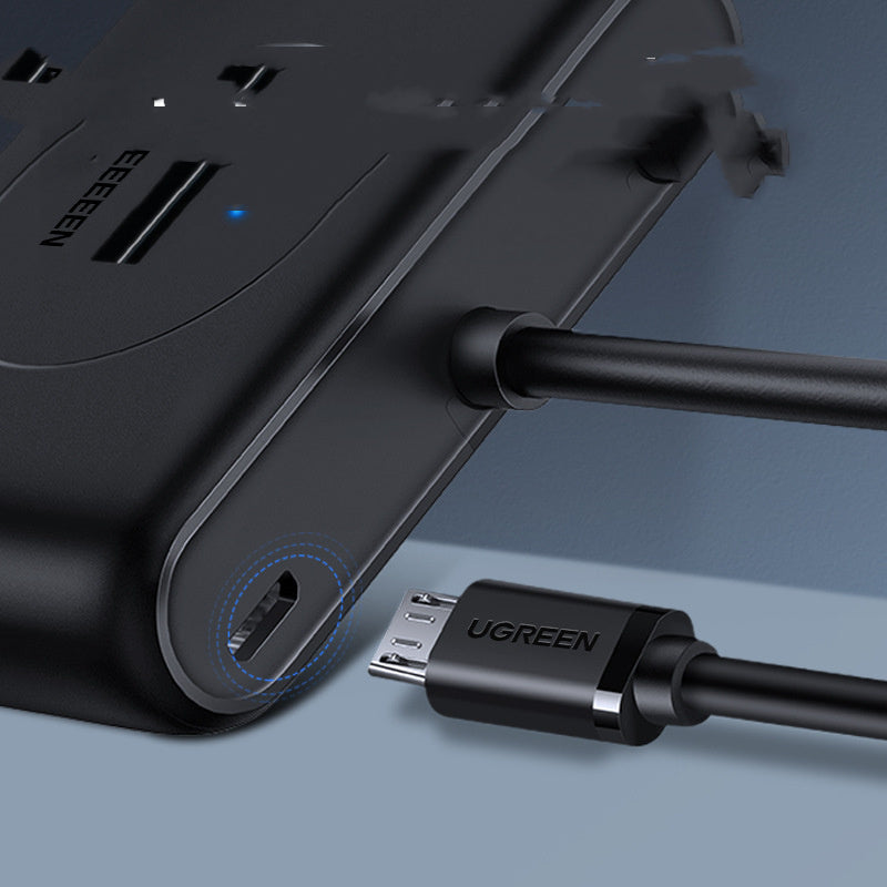 JMT-949706 USB 3.0 Multi-Port Extender Hub for Desktop Computers - High-Speed Data Transfer (300mb/s)