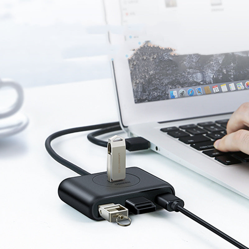 JMT-949706 USB 3.0 Multi-Port Extender Hub for Desktop Computers - High-Speed Data Transfer (300mb/s)